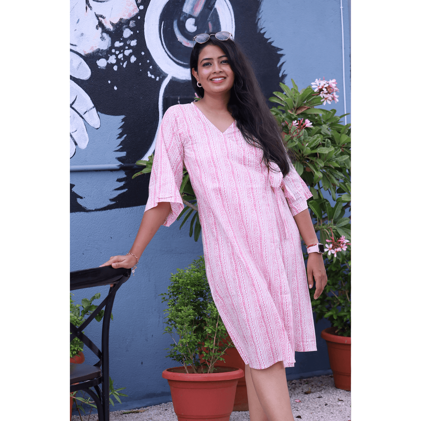 Hawa Mahal Wrap Around Dress