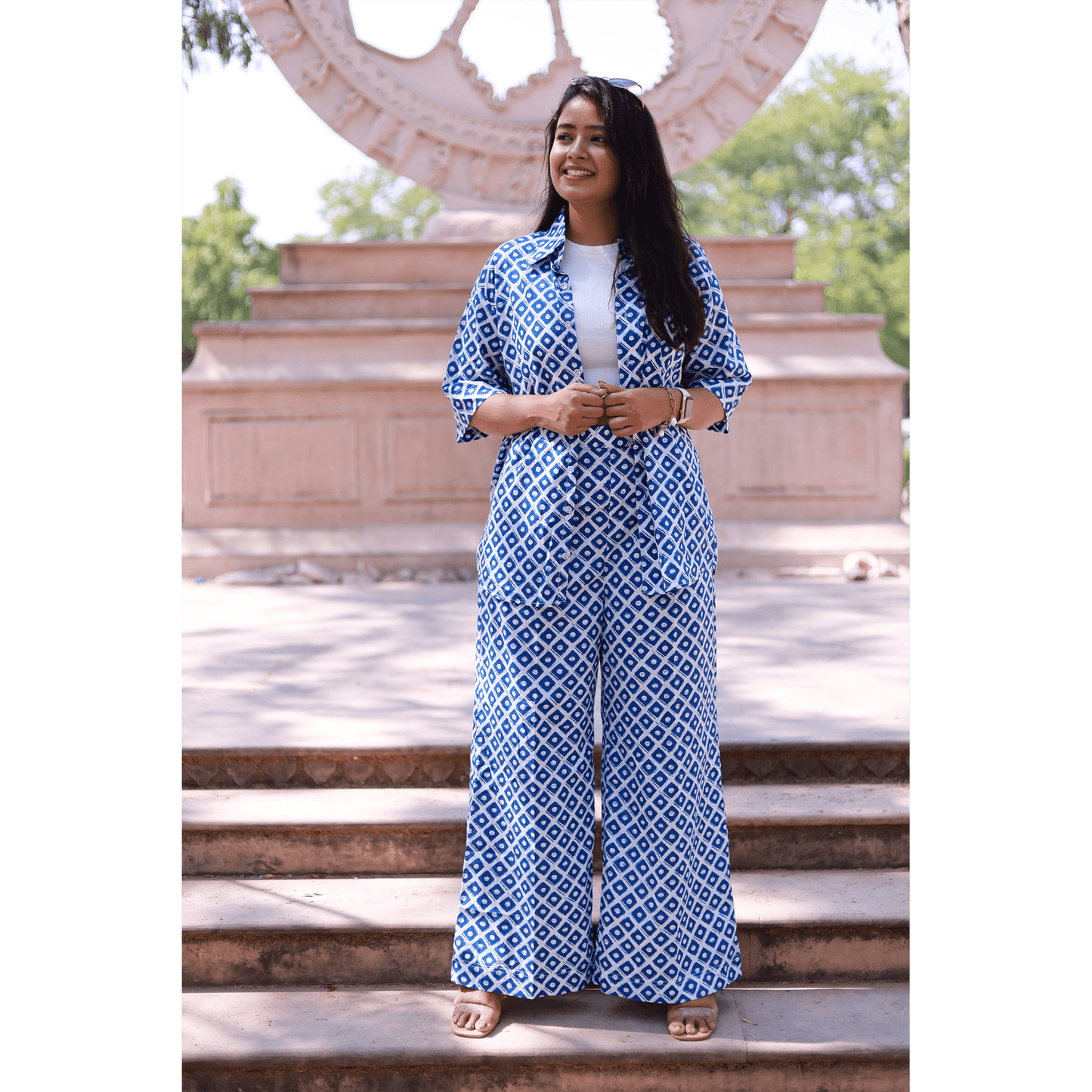 Neela Square Co-ord Set