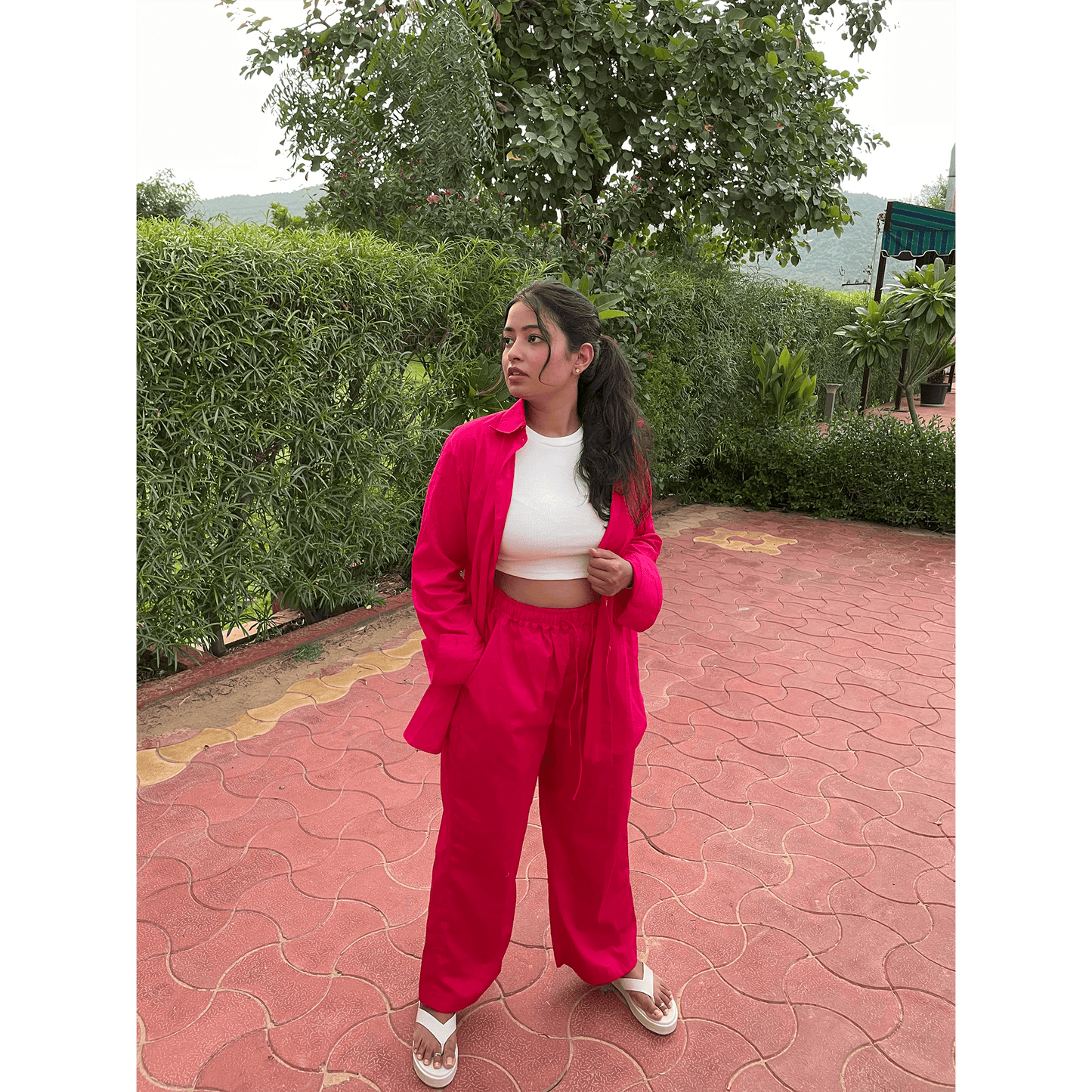 Pink Wasabi Co-ord Set