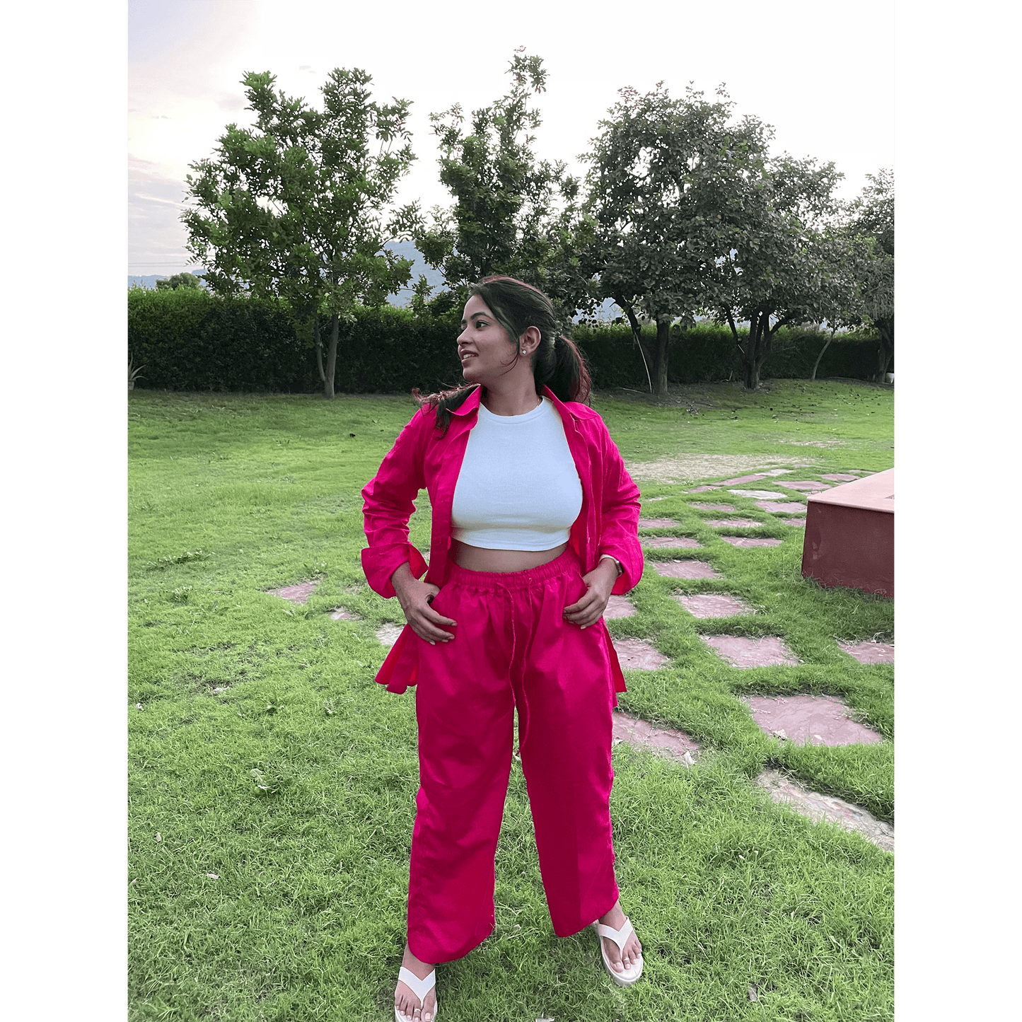 Pink Wasabi Co-ord Set